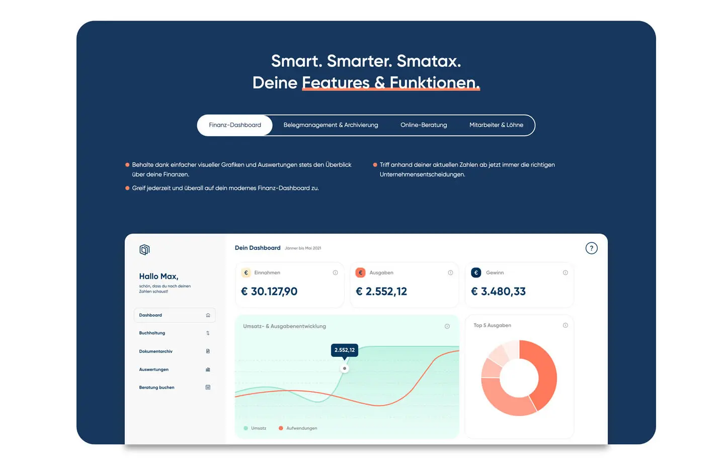 Brandz Projekte Smatax Mobile